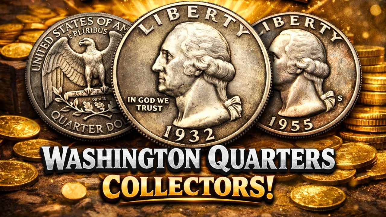 Valuable Washington Quarters Worth Thousands: Collectors Are Hunting Right Now!